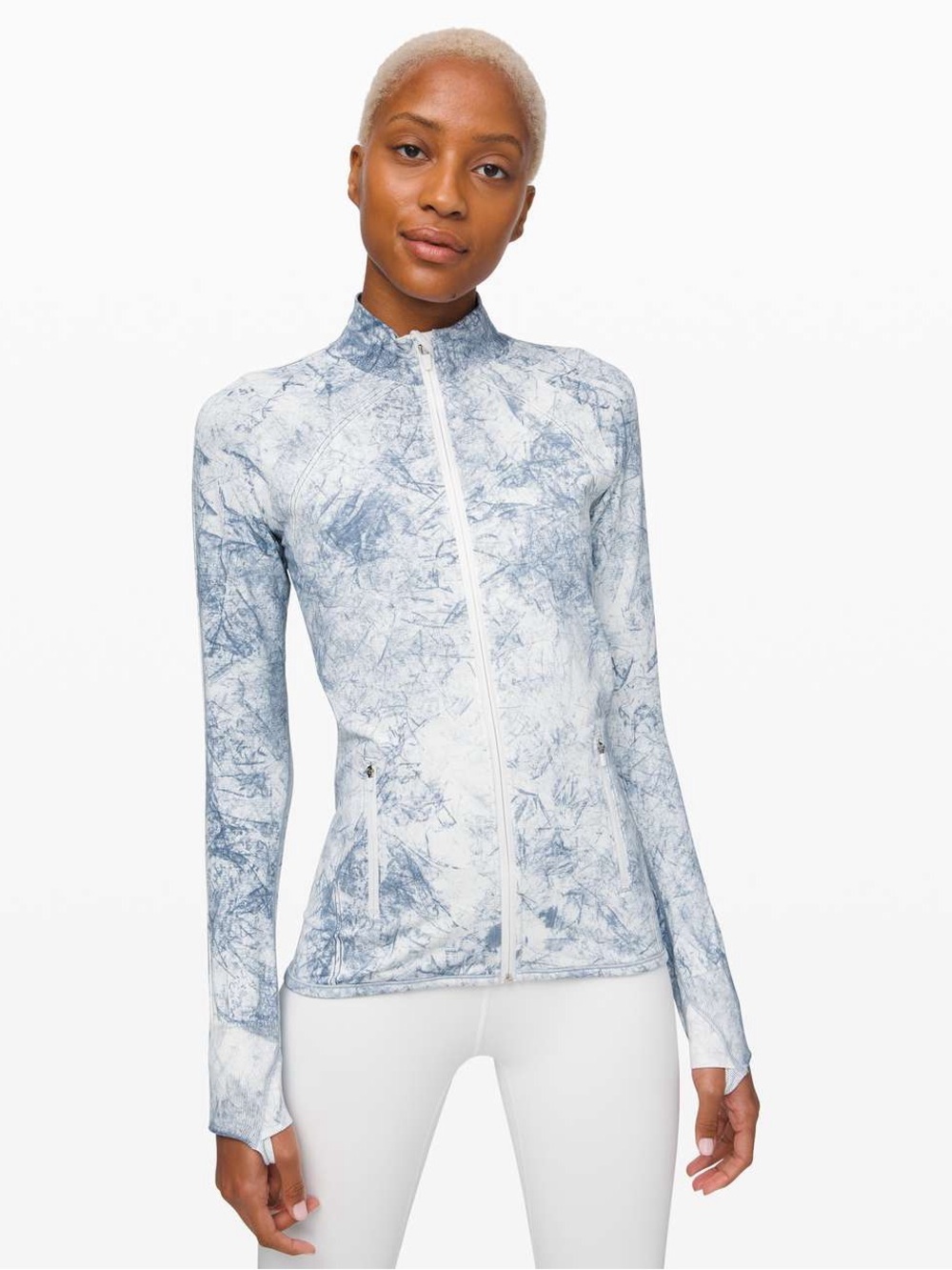 Lululemon Ebb to Train Jacket Wash
White / Luna